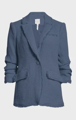 Cinq A Sept 5A7 Boucle Khloe Blazer in Shadow