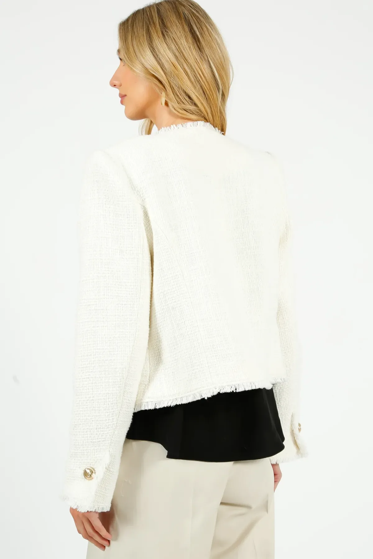 Cinq A Sept 5A7 Christie Jacket in Gardenia