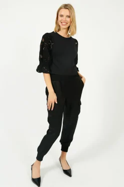 Cinq A Sept 5A7 Giles Pant in Black
