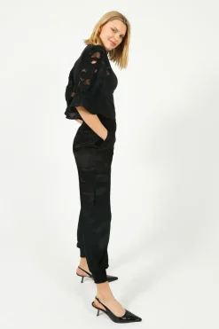 Cinq A Sept 5A7 Giles Pant in Black