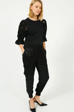 Cinq A Sept 5A7 Giles Pant in Black