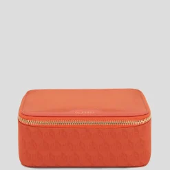 Anya Hindmarch AH Glasses Trip Pouch in Burnt Sienna