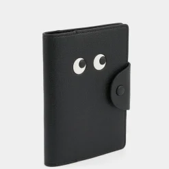 Anya Hindmarch AH Passport Case Eyes in Black