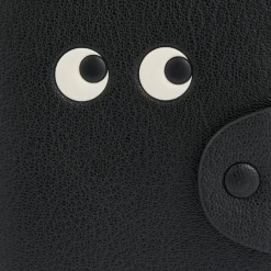 Anya Hindmarch AH Passport Case Eyes in Black