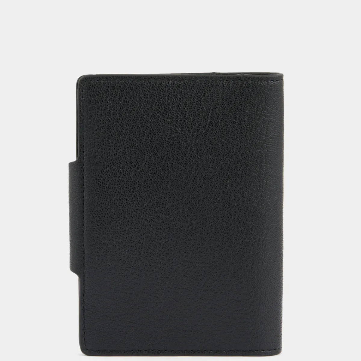 Anya Hindmarch AH Passport Case Eyes in Black