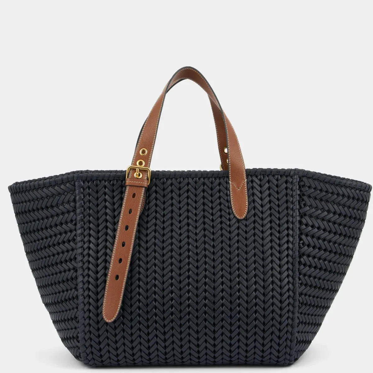 Anya Hindmarch AH The Neeson Square Tote in Marine