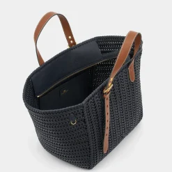 Anya Hindmarch AH The Neeson Square Tote in Marine