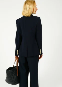 Anya Hindmarch AH The Neeson Square Tote in Marine