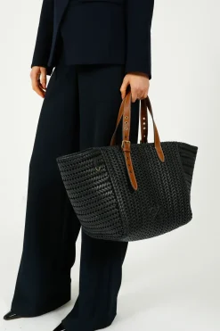 Anya Hindmarch AH The Neeson Square Tote in Marine