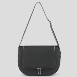 Anya Hindmarch AH Vere New Shoulder Bag with Studs in Black