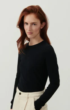 American Vintage AV Gamipy LS Top in Black