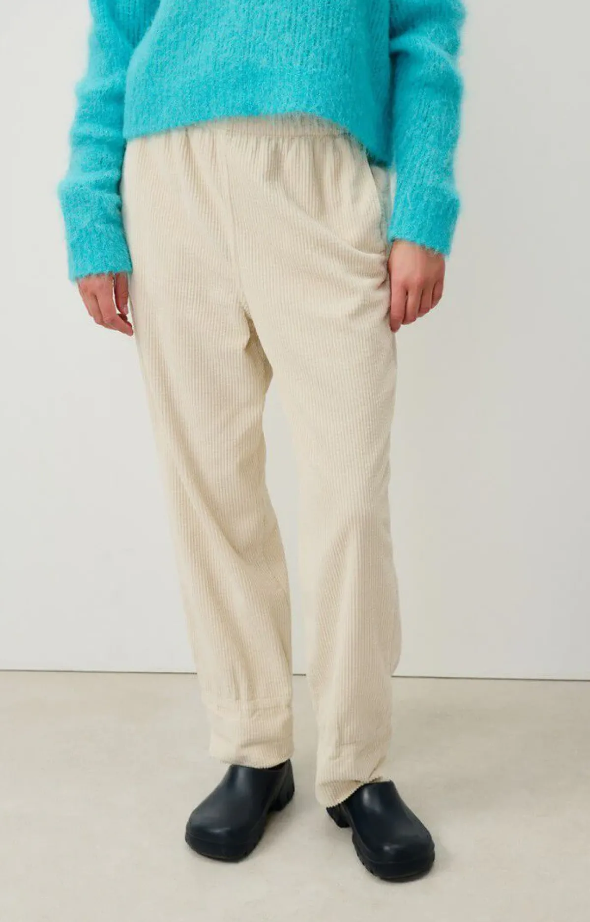 American Vintage AV Padow Trousers in Ecru