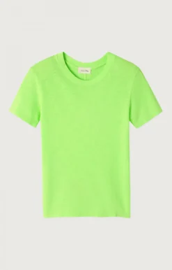 American Vintage AV Sonoma 28 SS Tee in Apple Fluro