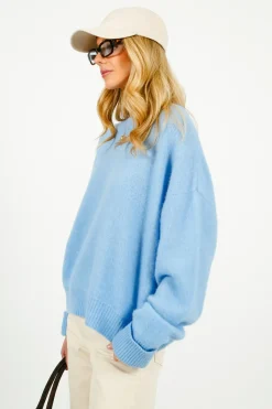 American Vintage AV Vitow Knit Jumper in Atmosphere