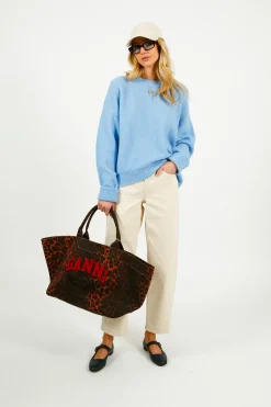 American Vintage AV Vitow Knit Jumper in Atmosphere