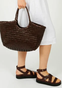 Berenice BER Sorrento Sandals in Brown