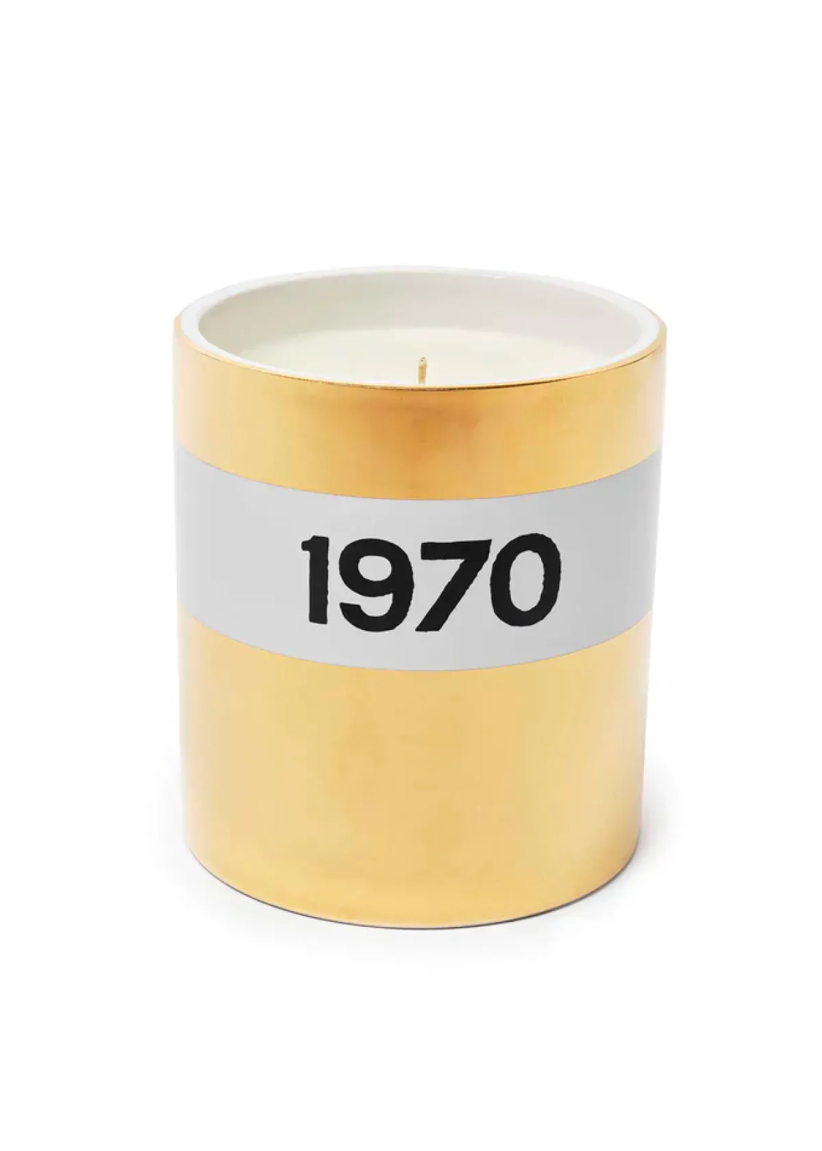 Bella Freud BF 1970 Ceramic Mineral Wax Candle in Gold