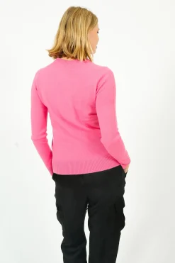 Bella Freud BF Flower Jumper in Pink