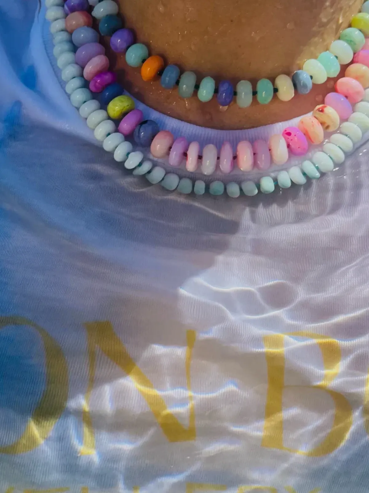 Bon Bon Jewellery Club BON BON Chunky Opal Tuttifrutti Necklace