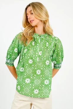 Bonte Loan Shirt in Apple Green