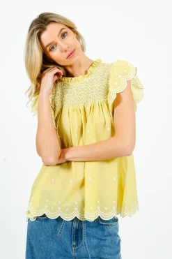 Bonte Marcel Top in Lime