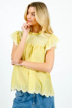 Bonte Marcel Top in Lime