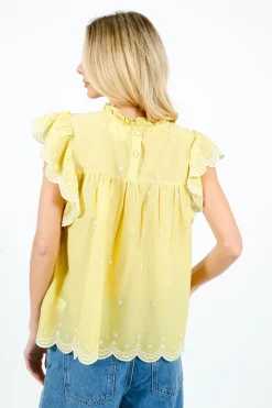 Bonte Marcel Top in Lime