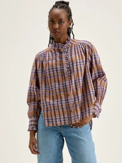 Bellerose BR Claudia Check Blouse