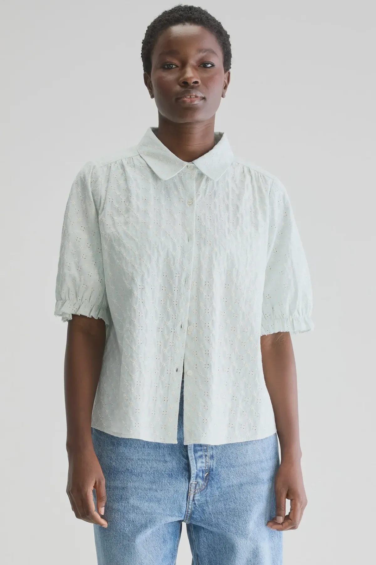 Bellerose BR Hosanna Shirt in Stone Blue