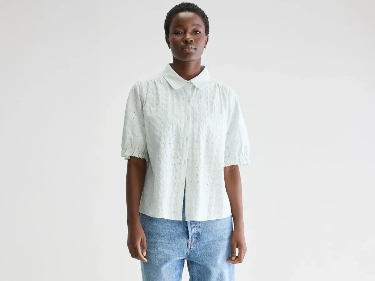 Bellerose BR Hosanna Shirt in Stone Blue