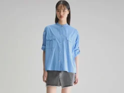 Bellerose BR Ketty Shirt in Blue Shirt
