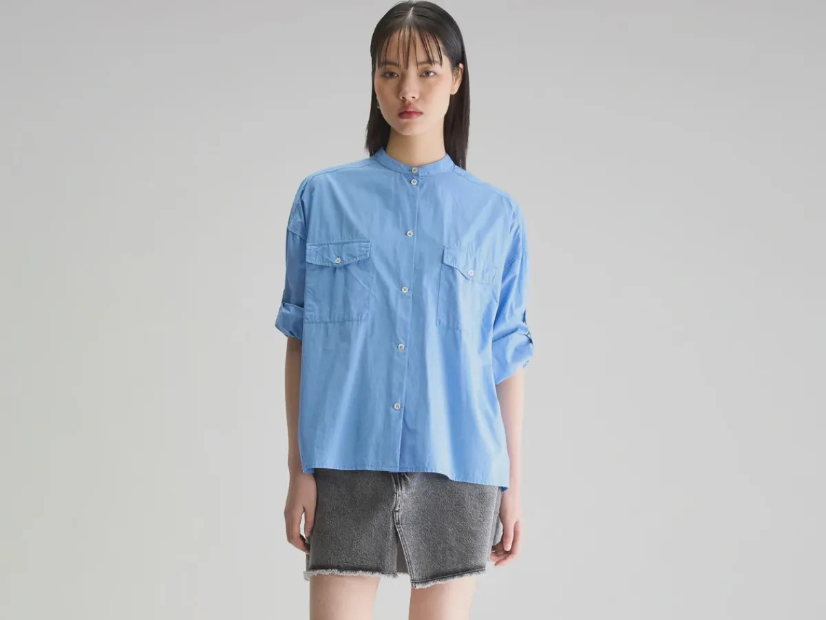 Bellerose BR Ketty Shirt in Blue Shirt