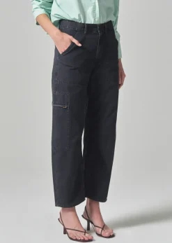 Citizens of Humanity COH Marcelle Cargo in Washed Black