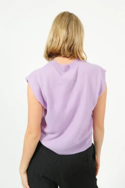 Colorush C-RUSH Lucca Crew Neck Tank in Grape