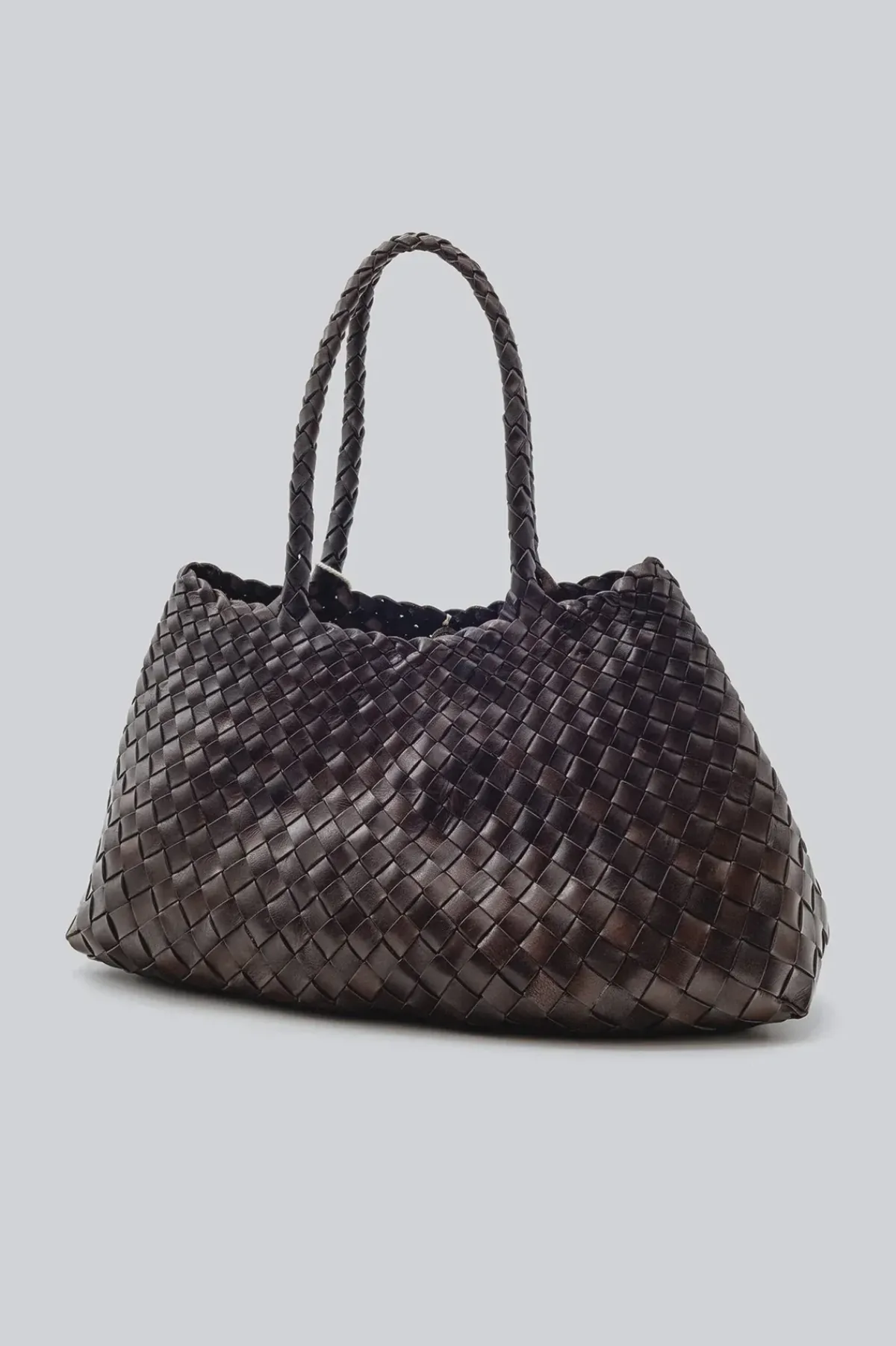 Dragon Diffusion DD Santa Croce Big Bag in Dark Brown