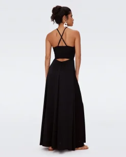Diane Von Furstenberg DVF Caty Dress in Black
