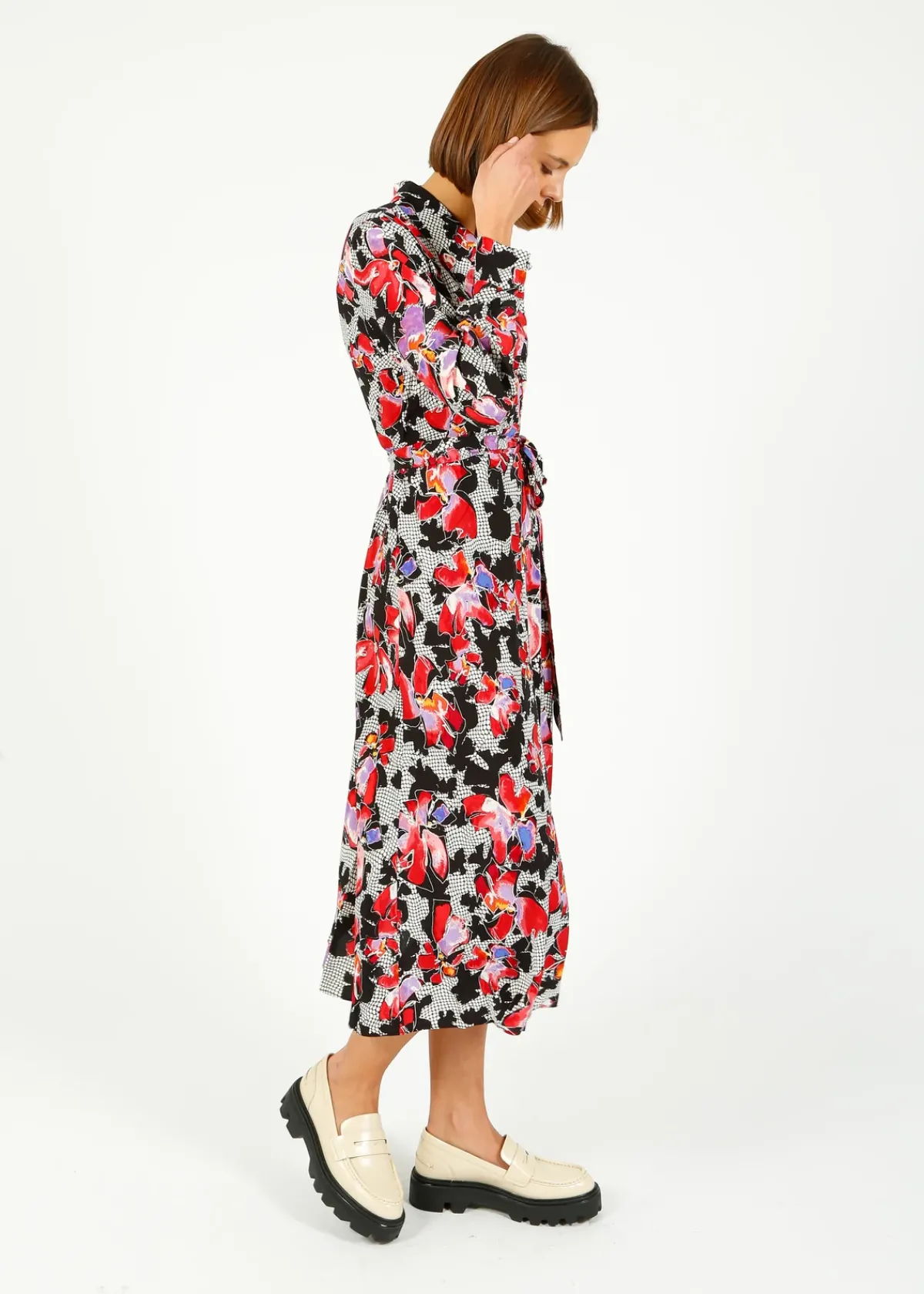 Diane Von Furstenberg DVF Tori Dress in Odette Floral