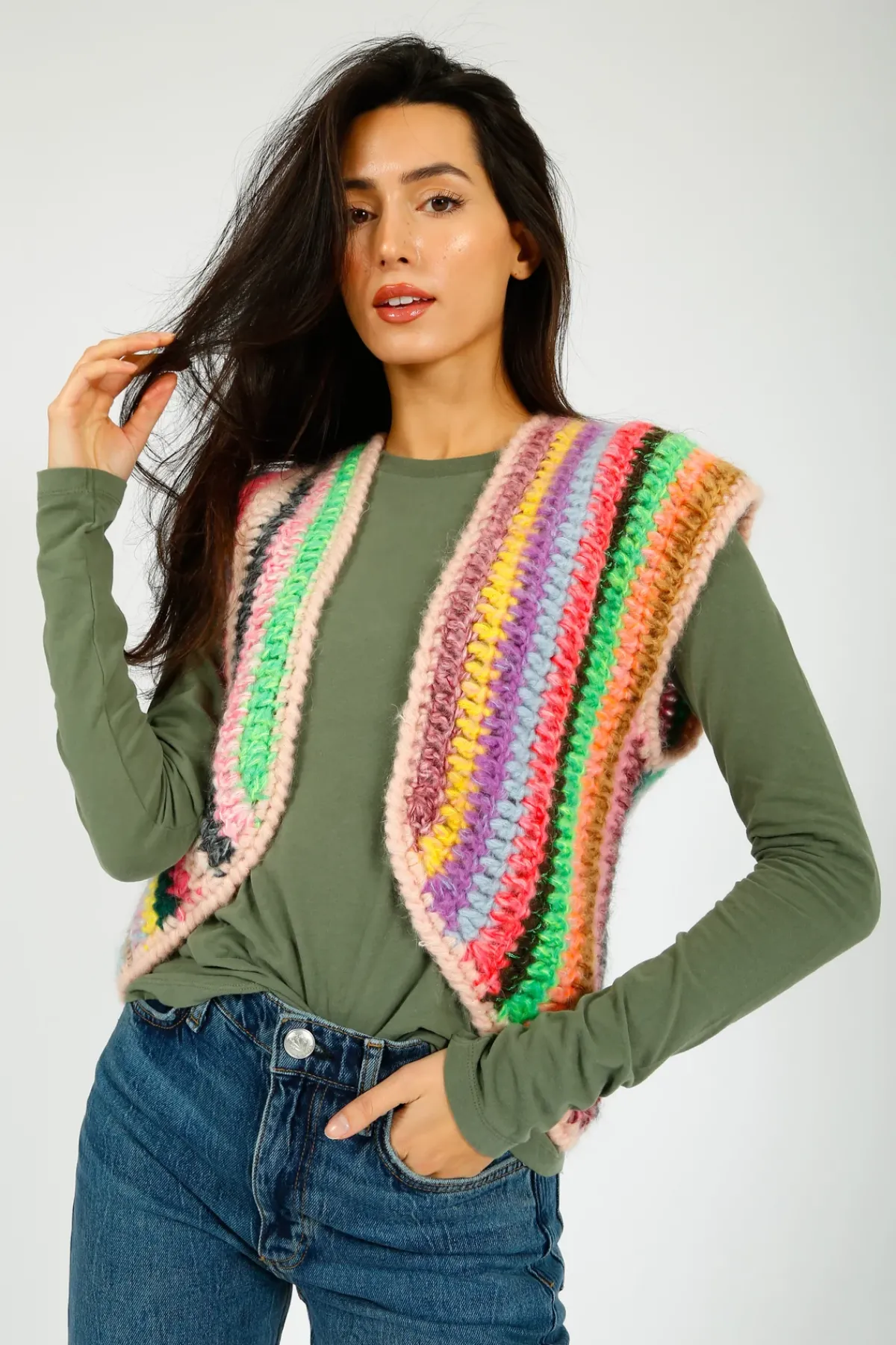 Dawn X Dare DXD EXCLUSIVE Fine Knit Waistcoat