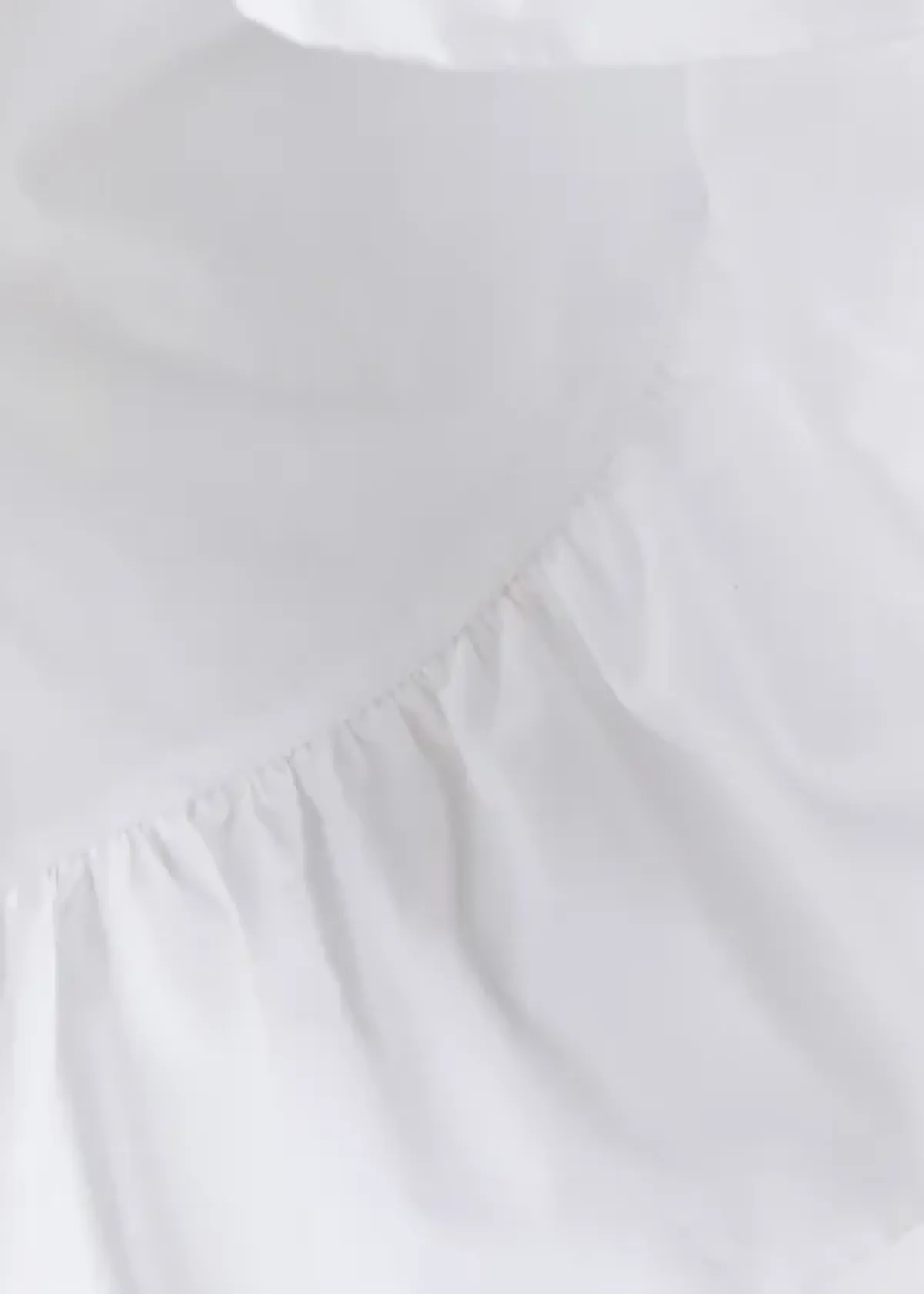 Essentiel Antwerp EA Haven Asymmetric Ruffle Top in White