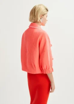 Essentiel Antwerp EA Hecks Cropped Jacket in Calypso Pink