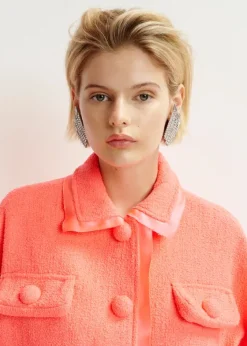 Essentiel Antwerp EA Hecks Cropped Jacket in Calypso Pink