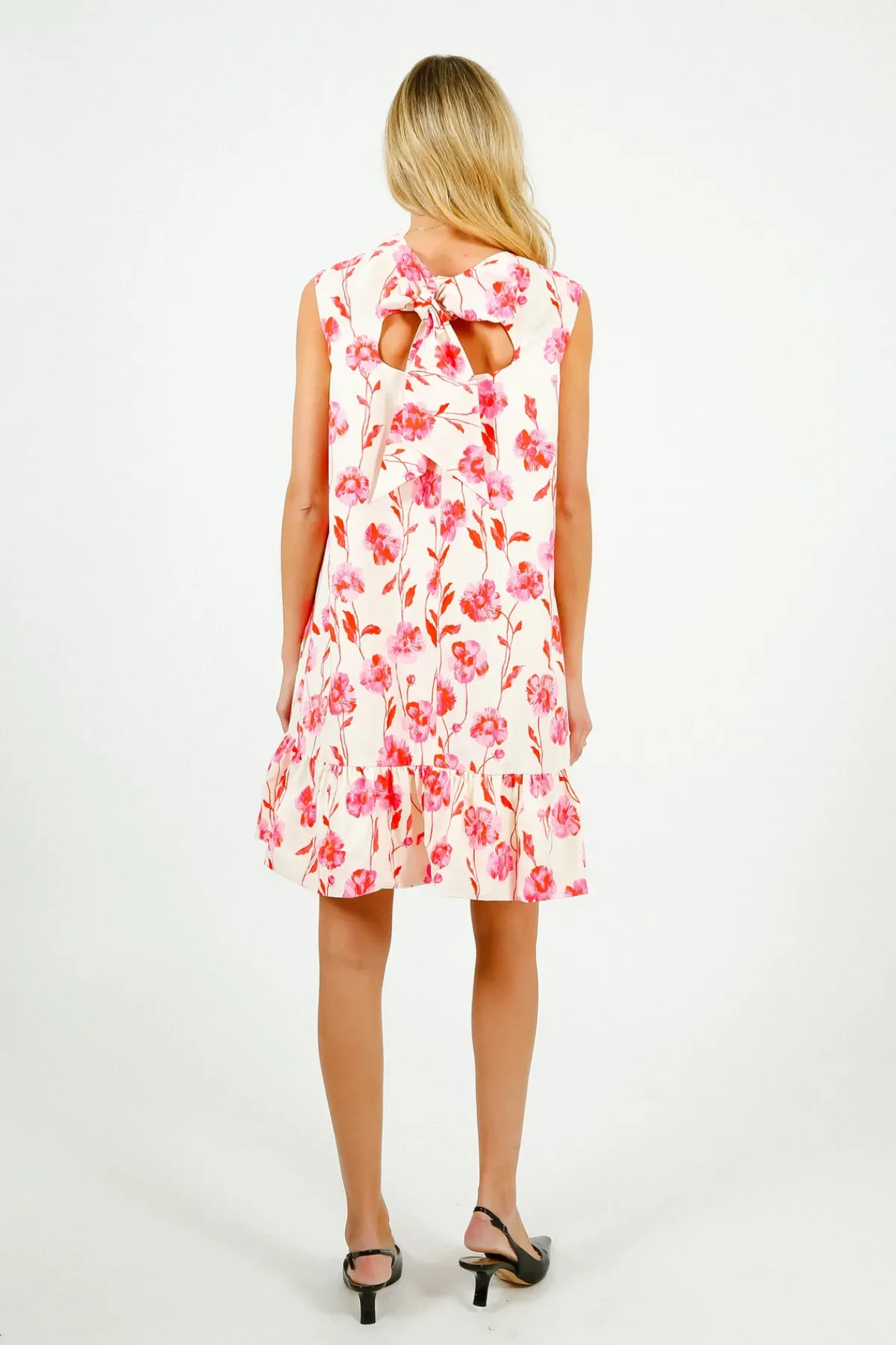 Essentiel Antwerp EA Hibernate Ruffle Mini Dress in Fairy Tale