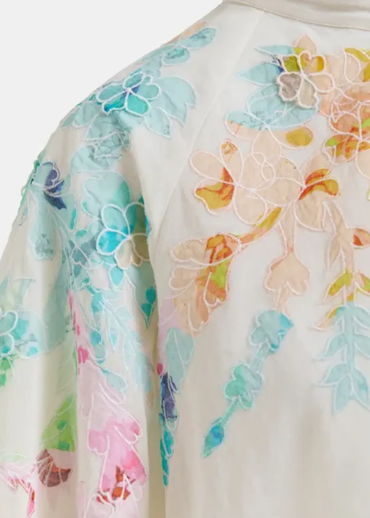 Essentiel Antwerp EA Hitrus Appliqued Top in Off White