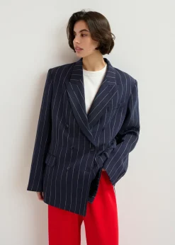 Essentiel Antwerp EA Hop Blazer in Dark Sapphire