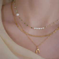 Enamel Copenhagen ENAMEL Lola Glory Necklace in Confident, Pearl