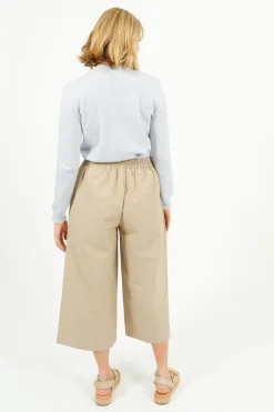 Emin Paul EP PT1601 Cropped Elastic Waist Cullottes