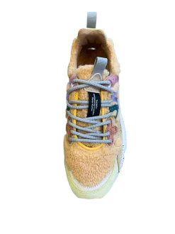 Flower Mountain FM Yamano 3 in Teddy Verdino Cream Yellow
