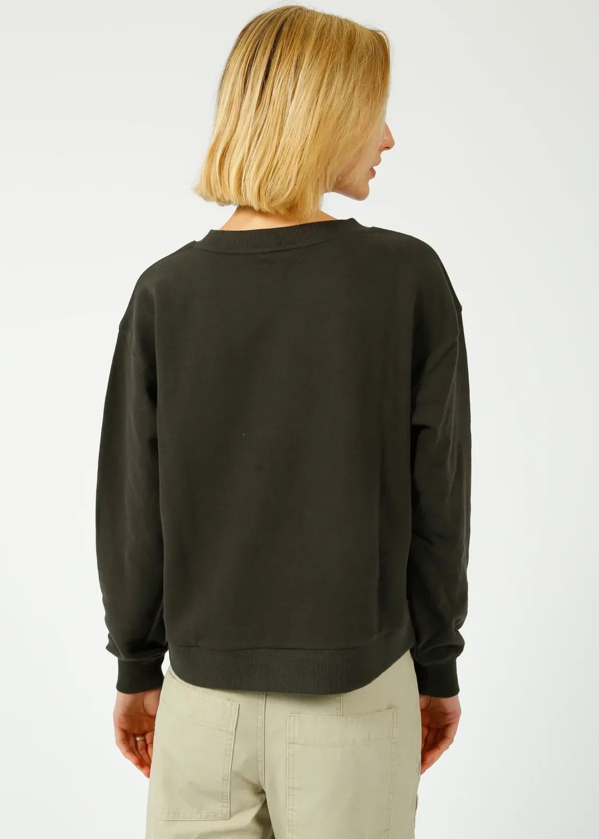 FWP By Rae FWP Snowball Sweatshirt in Grey, Gold