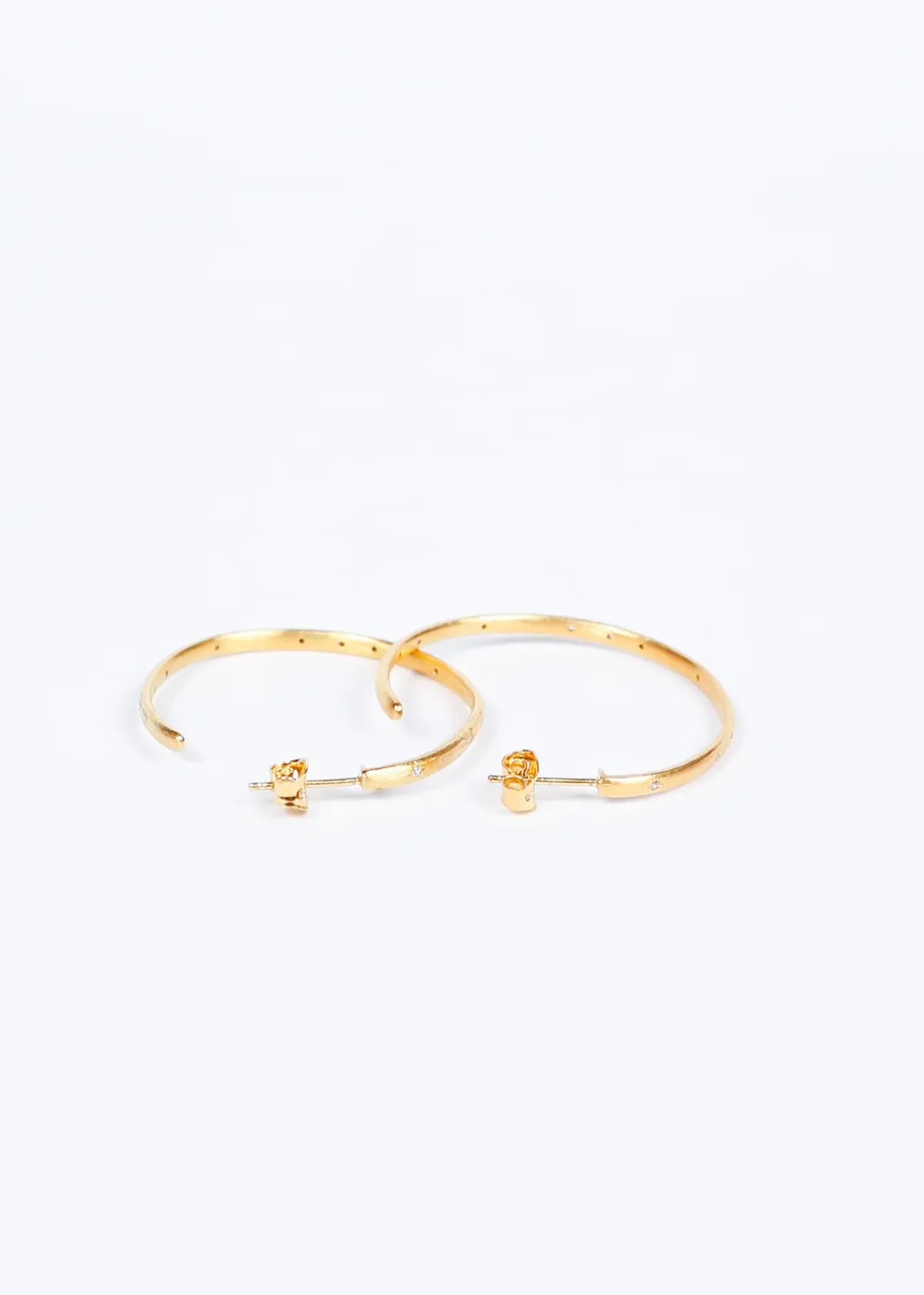 Hanka Star Earrings in Zirconium