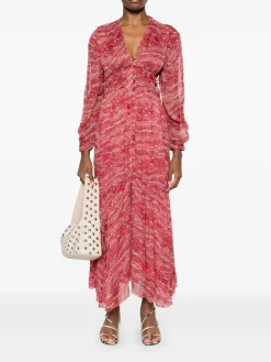 Marant Etoile IM Amara Dress in Red